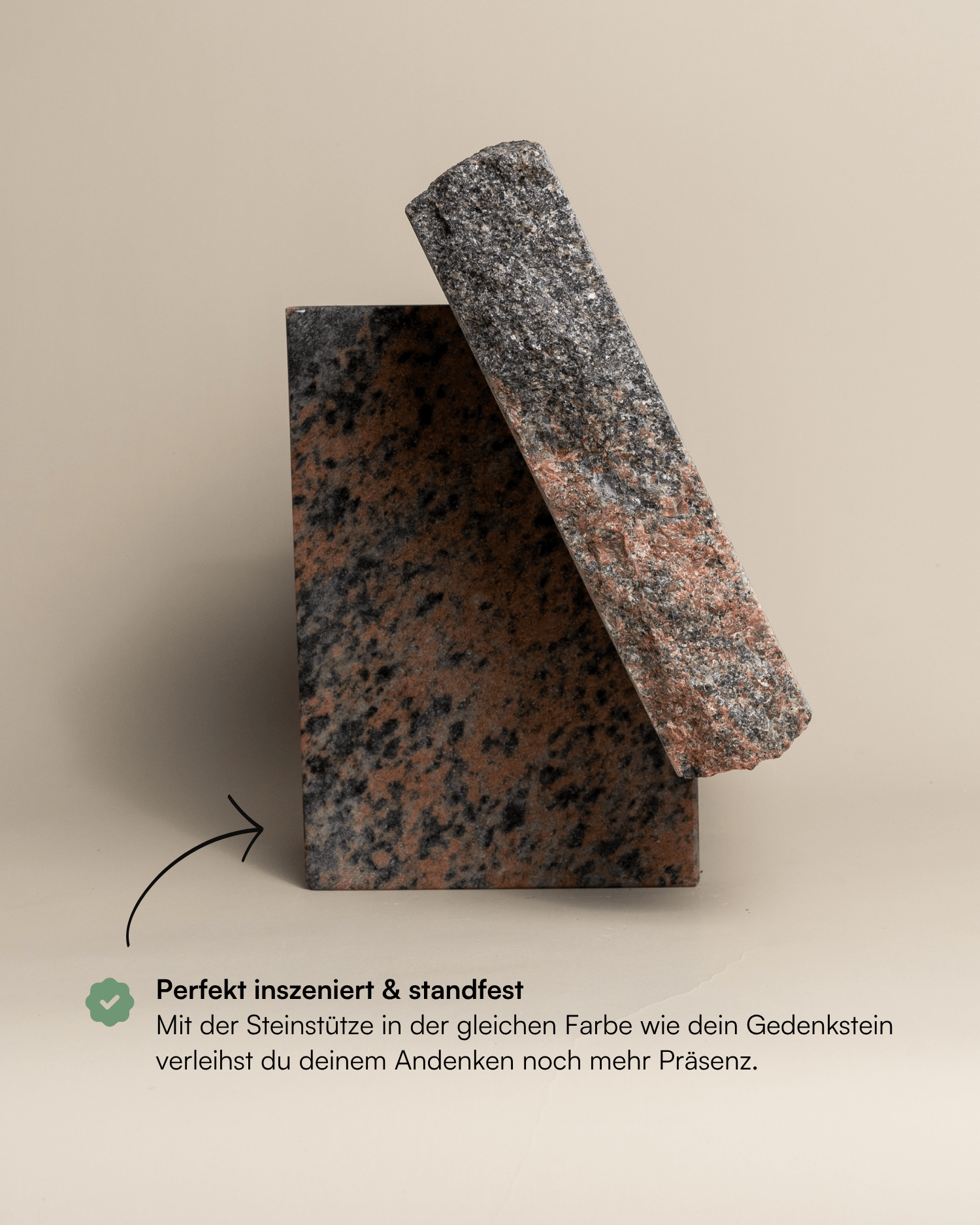 Tiergrabstein Lichtbogen - Himmelspfote