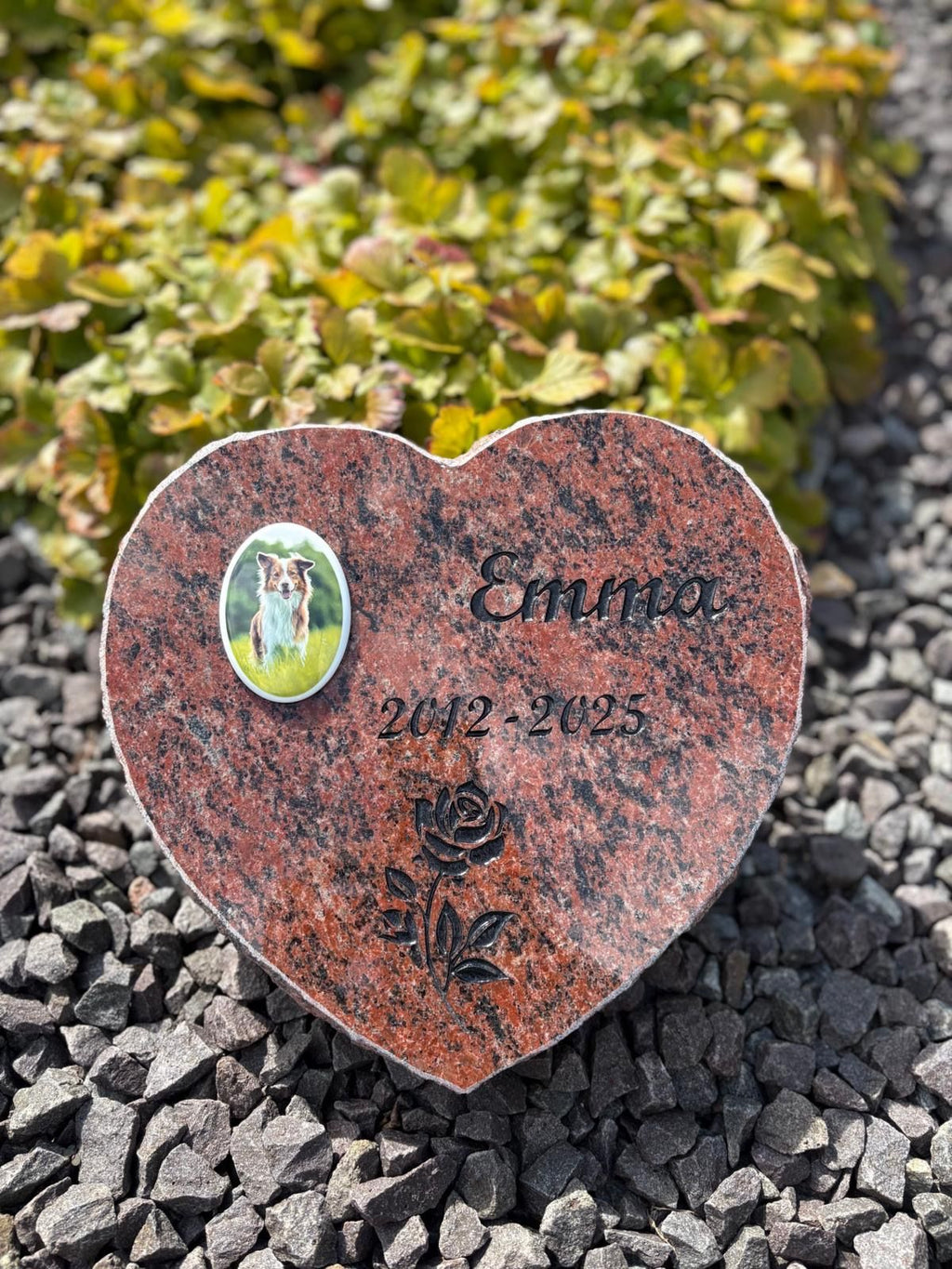 Tiergrabstein Herzstück - Himmelspfote