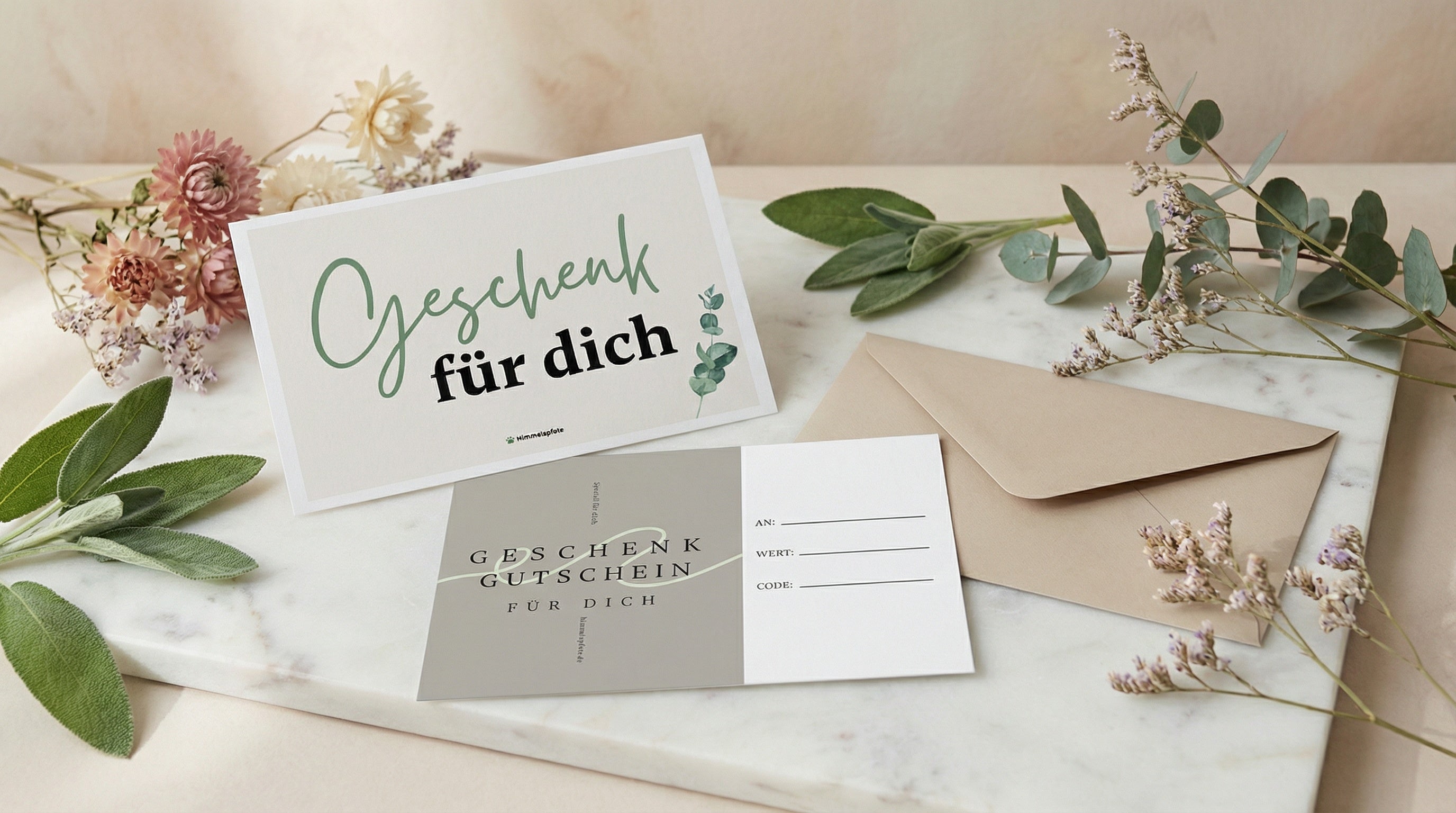 Geschenkgutschein print