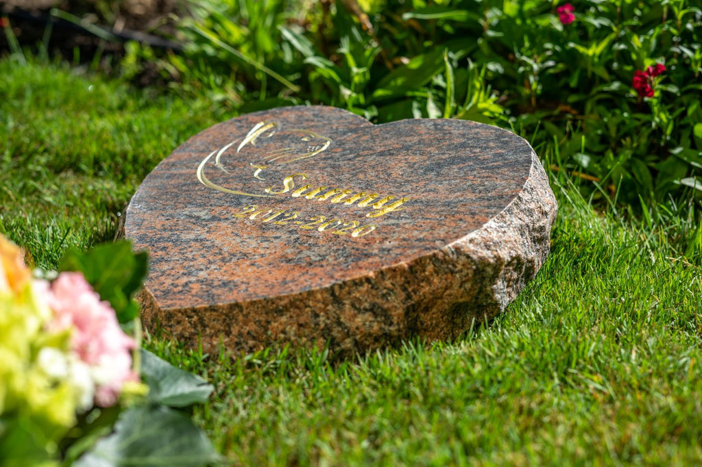 Tiergrabstein Herzstück - Himmelspfote