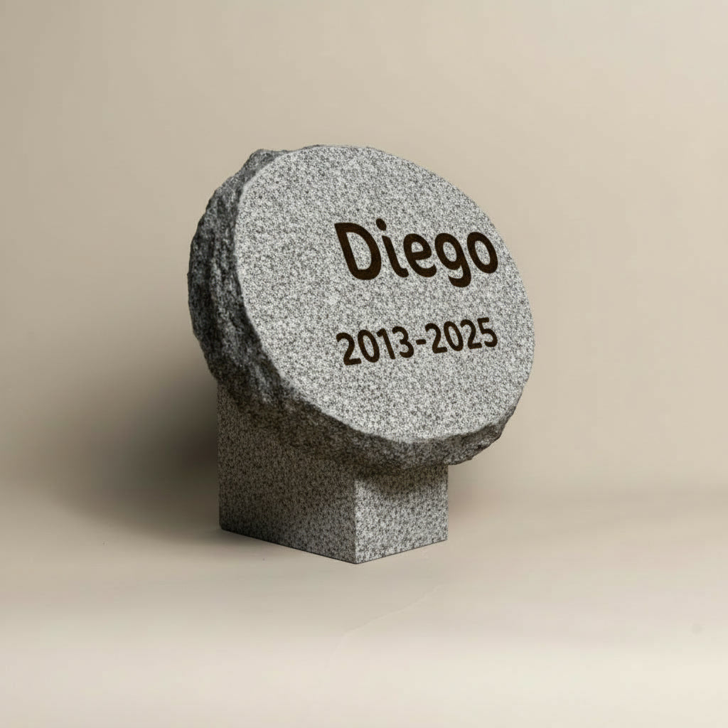 Tiergrabstein Lichtbogen