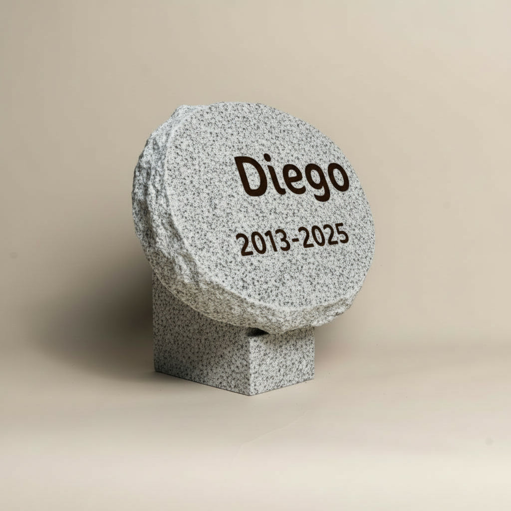 Tiergrabstein Lichtbogen