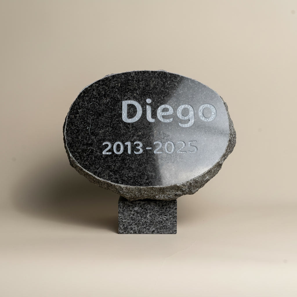 Tiergrabstein Lichtbogen